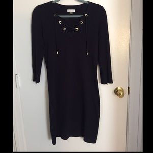 Navy Calvin Klein Sweater Dress